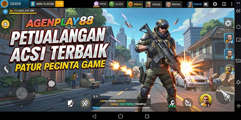 Tampilan gameplay AGENPLAY88 yang seru dan penuh aksi.
