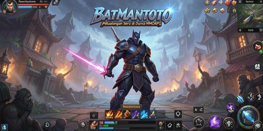 Tampilan gameplay seru di dunia fantasi BATMANTOTO.
