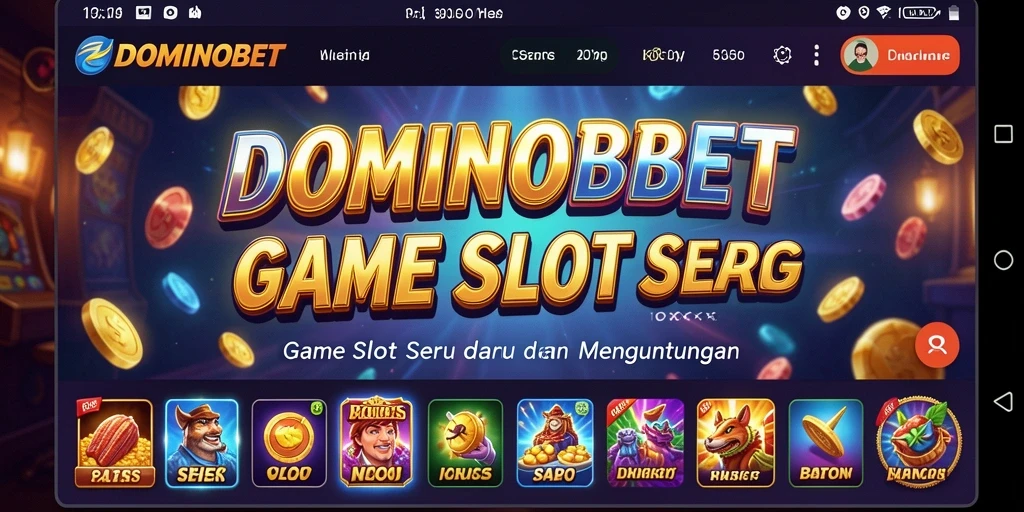 Tampilan gameplay menarik di DOMINOBET dengan strategi dan interaksi pemain.