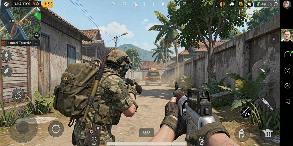 Tampilan gameplay JABARTOTO yang mendebarkan dan penuh aksi.