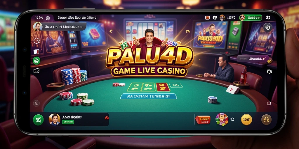 Tampilan menarik dari gameplay Live Casino PALU4D yang mengasyikkan.