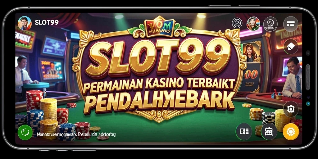 Tangkapan layar gameplay dari SLOT99 menunjukkan suasana Kasino yang menegangkan.