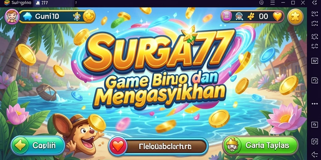 Gameplay seru Bingo dengan teman-teman di SURGA77.