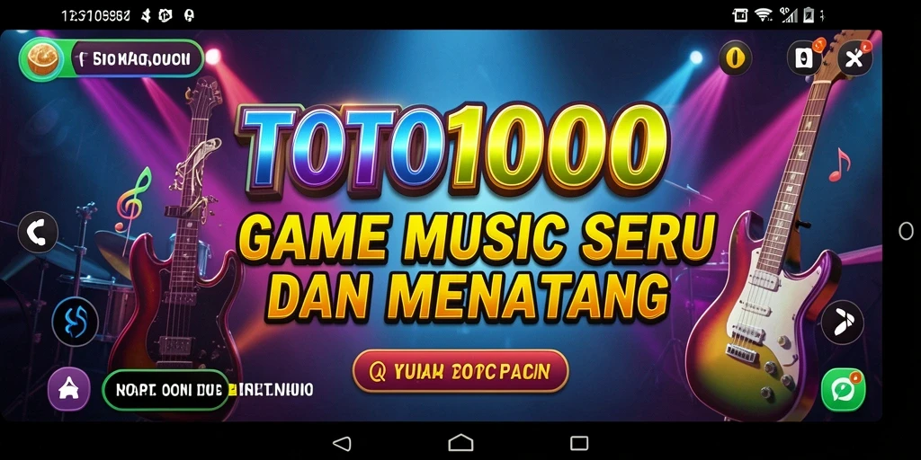 Tampilan gameplay TOTO1000 yang seru dan interaktif.