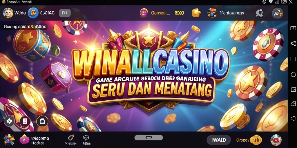 Screenshot gameplay WINALLCASINO yang penuh aksi dan tantangan.